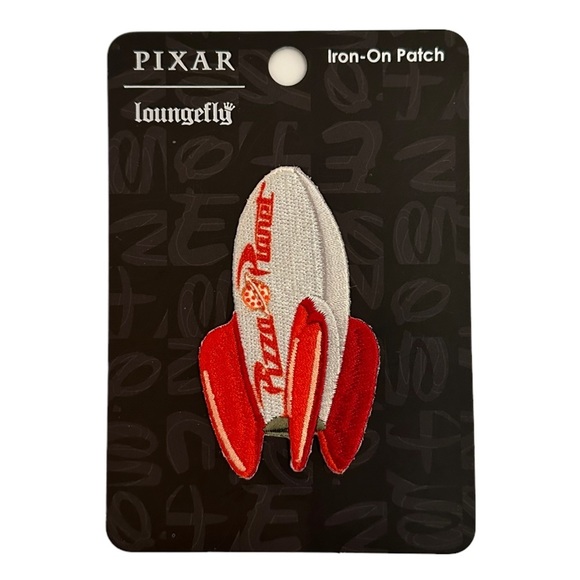 Disney Other - Disney Pixar Loungefly Toy Story Planet Pizza Embroidered Iron On Patch New